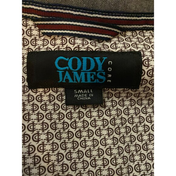 Cody James Men's Button Down Short Sleeve Shirt Size Small - Picture 3 of 7